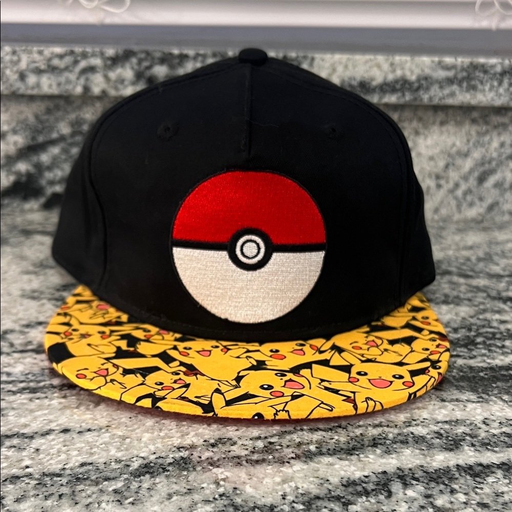 Black and Yellow Pokémon Hat